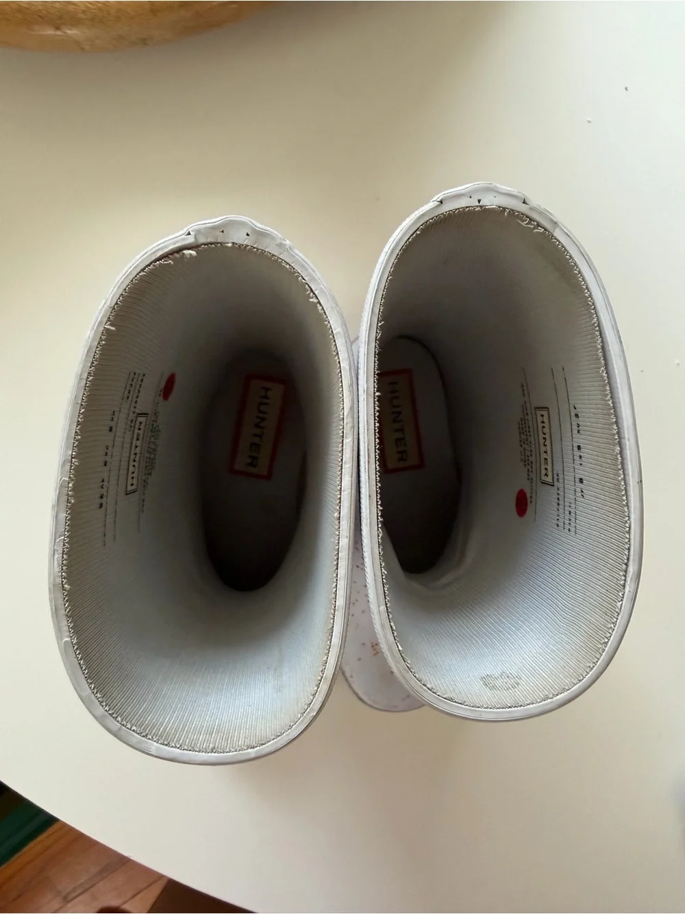Hunter rain boots